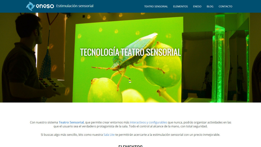 www.estimulacionsensorial.es. Una web sobre estimulación sensorial