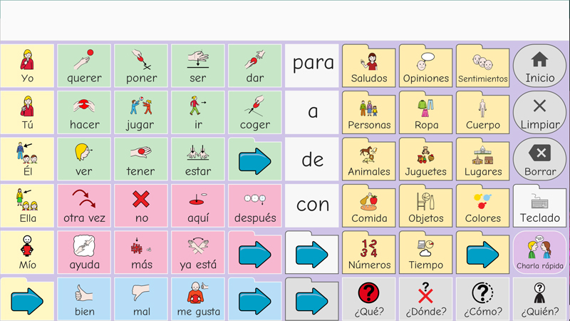 Complete board with prepositions