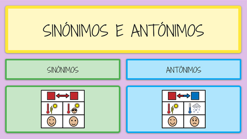 Sinónimos-Antónimos
