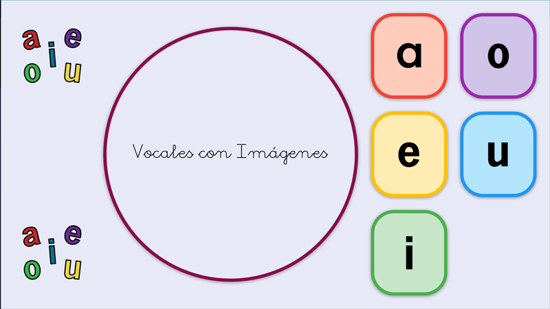 Vowels with pictures